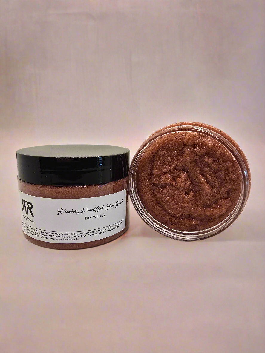 Strawberry Pound Cake Mini Body Scrub